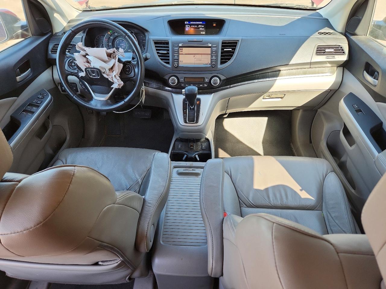 2014 Honda Cr-v Exl Burgundy vin: 5J6RM3H77EL023936