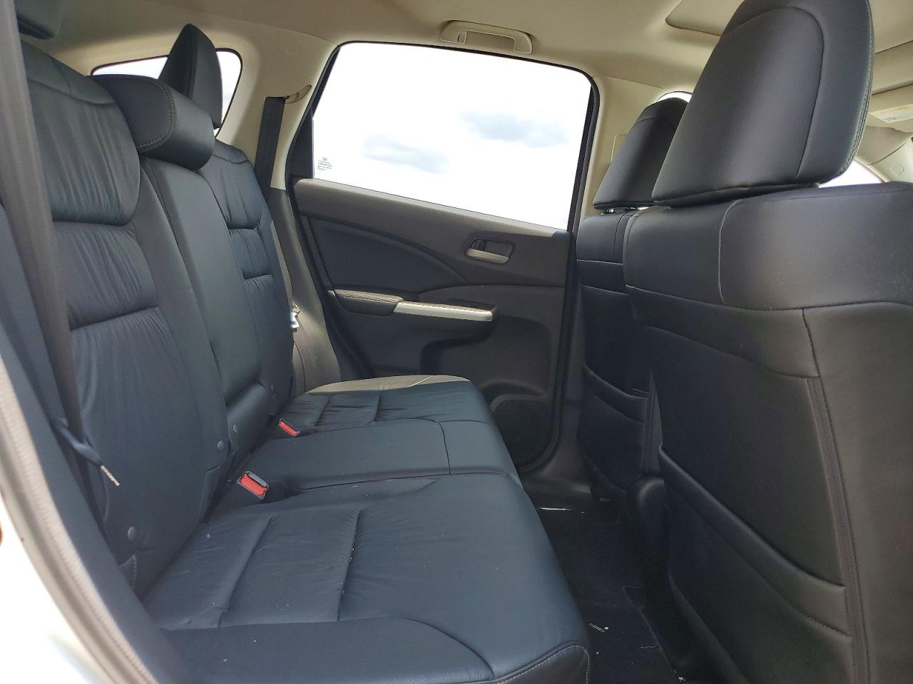 2014 Honda Cr-v Exl White vin: 5J6RM3H77EL028893