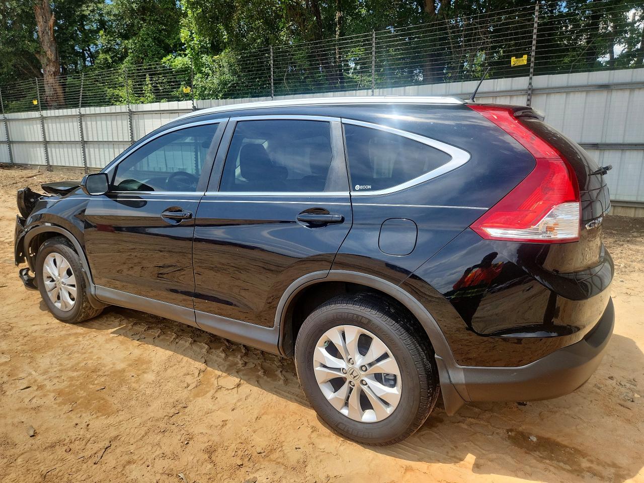 2012 Honda Cr-v Exl Black vin: 5J6RM3H78CL005491