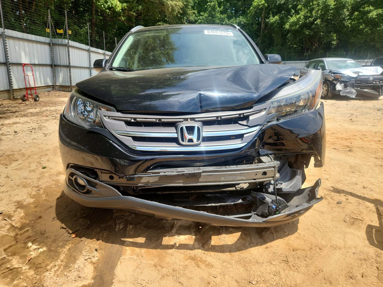 2012 Honda Cr-v Exl Black vin: 5J6RM3H78CL005491