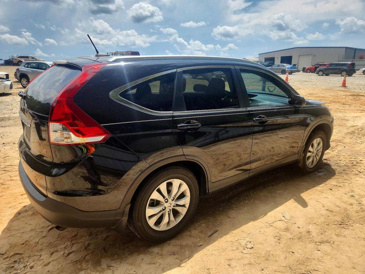 2012 Honda Cr-v Exl Black vin: 5J6RM3H78CL005491