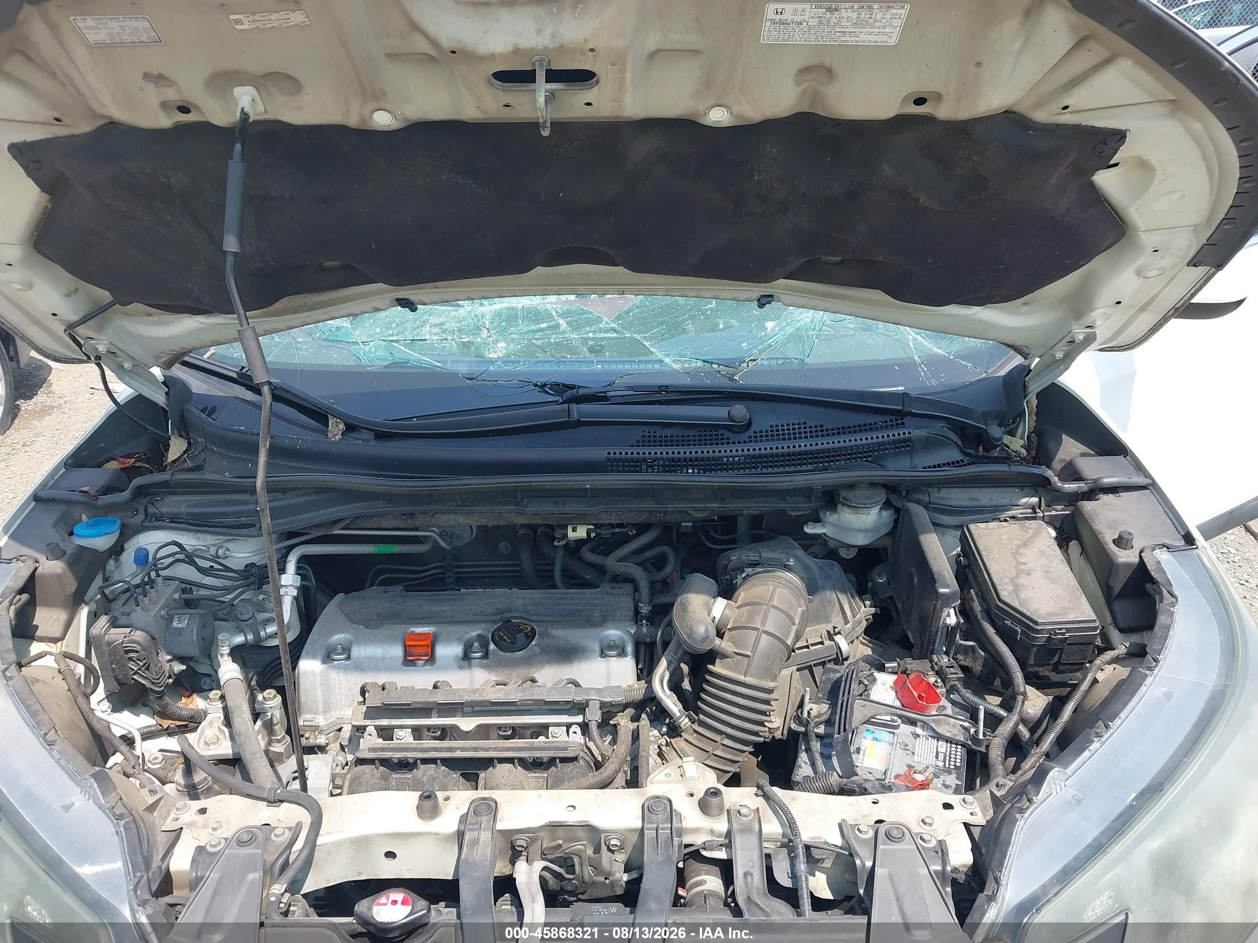 2012 Honda Cr-v Ex-l Белый vin: 5J6RM3H78CL034098
