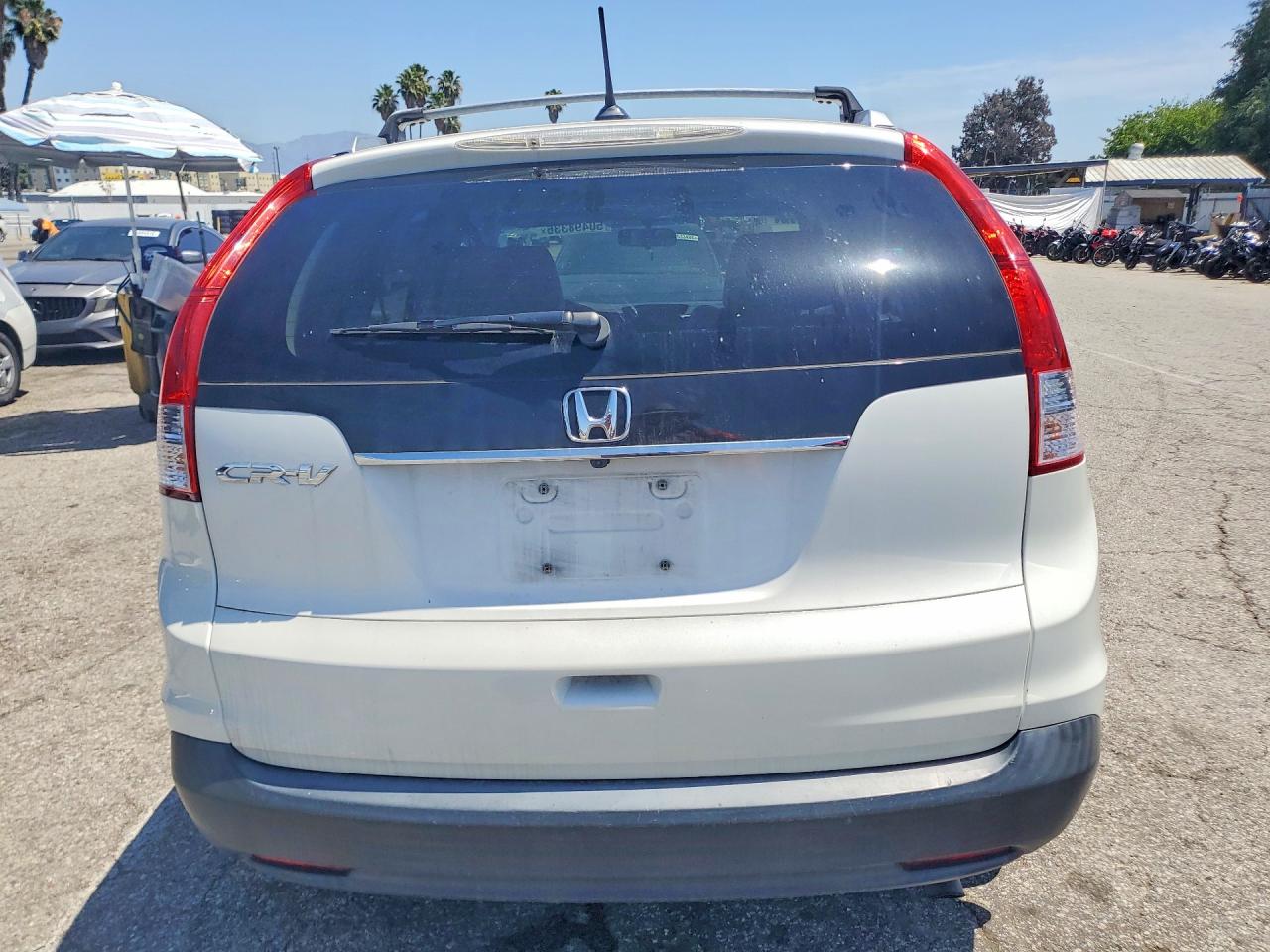 2012 Honda Cr-v Exl Белый vin: 5J6RM3H78CL036563