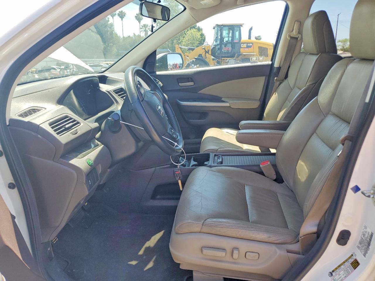 2012 Honda Cr-v Exl Белый vin: 5J6RM3H78CL036563