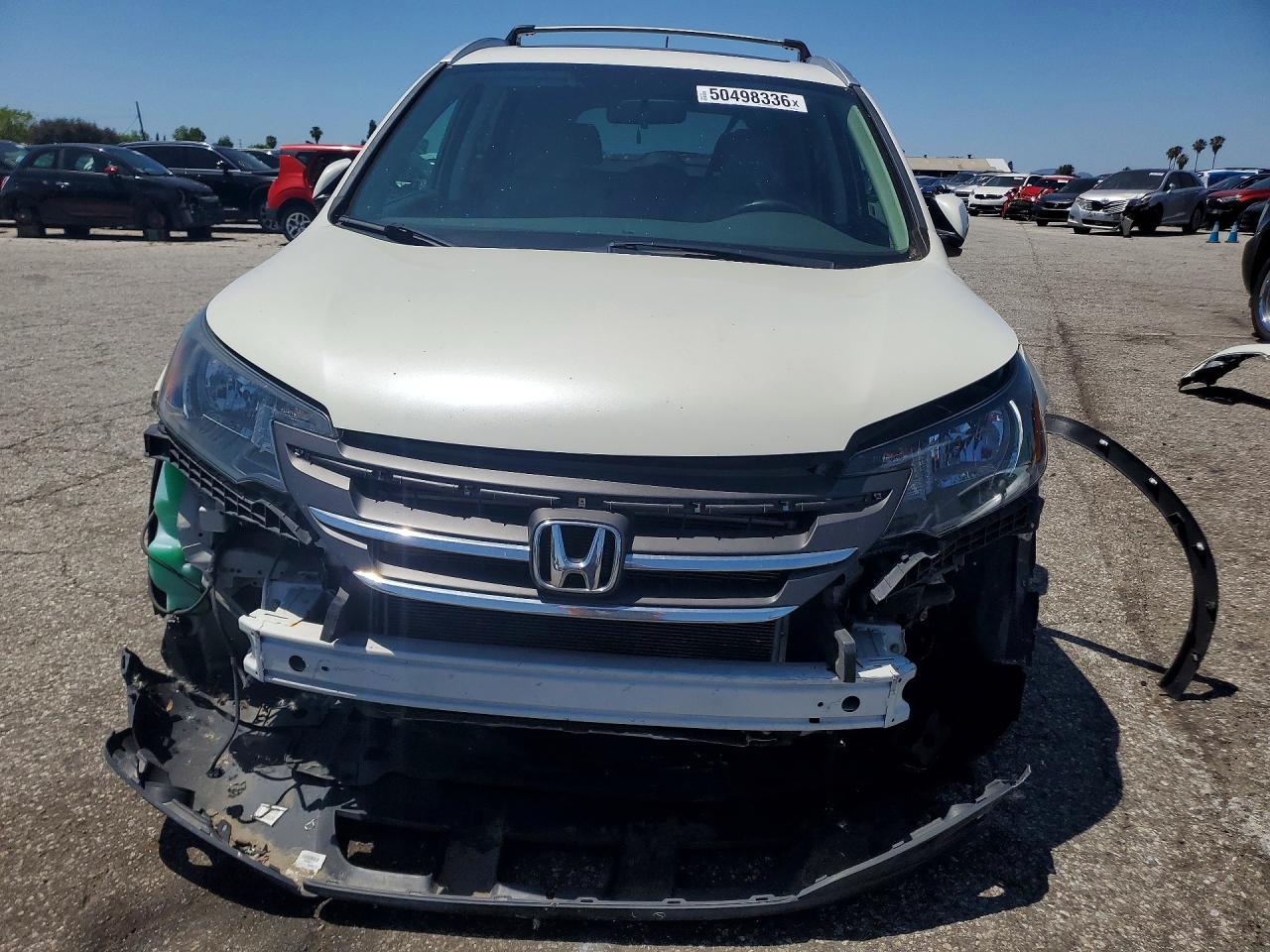 2012 Honda Cr-v Exl Белый vin: 5J6RM3H78CL036563
