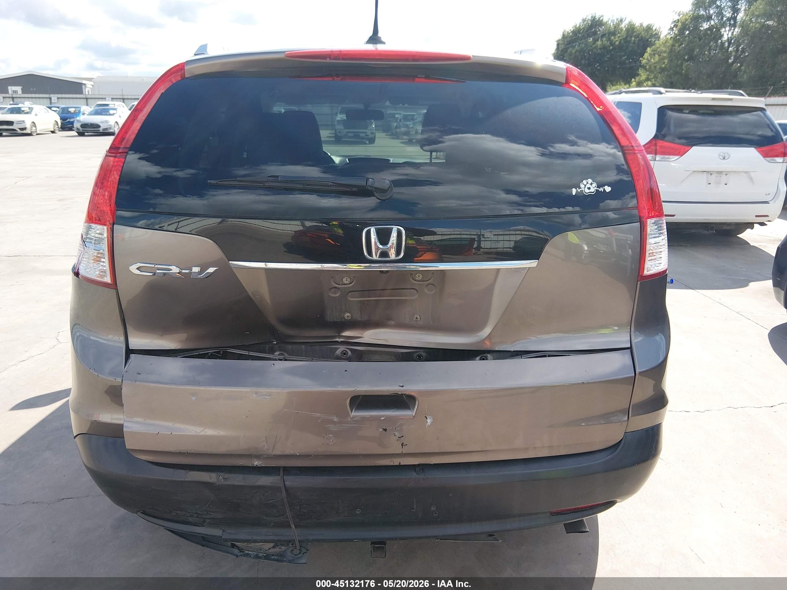 2012 Honda Cr-v Ex-l Gray vin: 5J6RM3H78CL038118