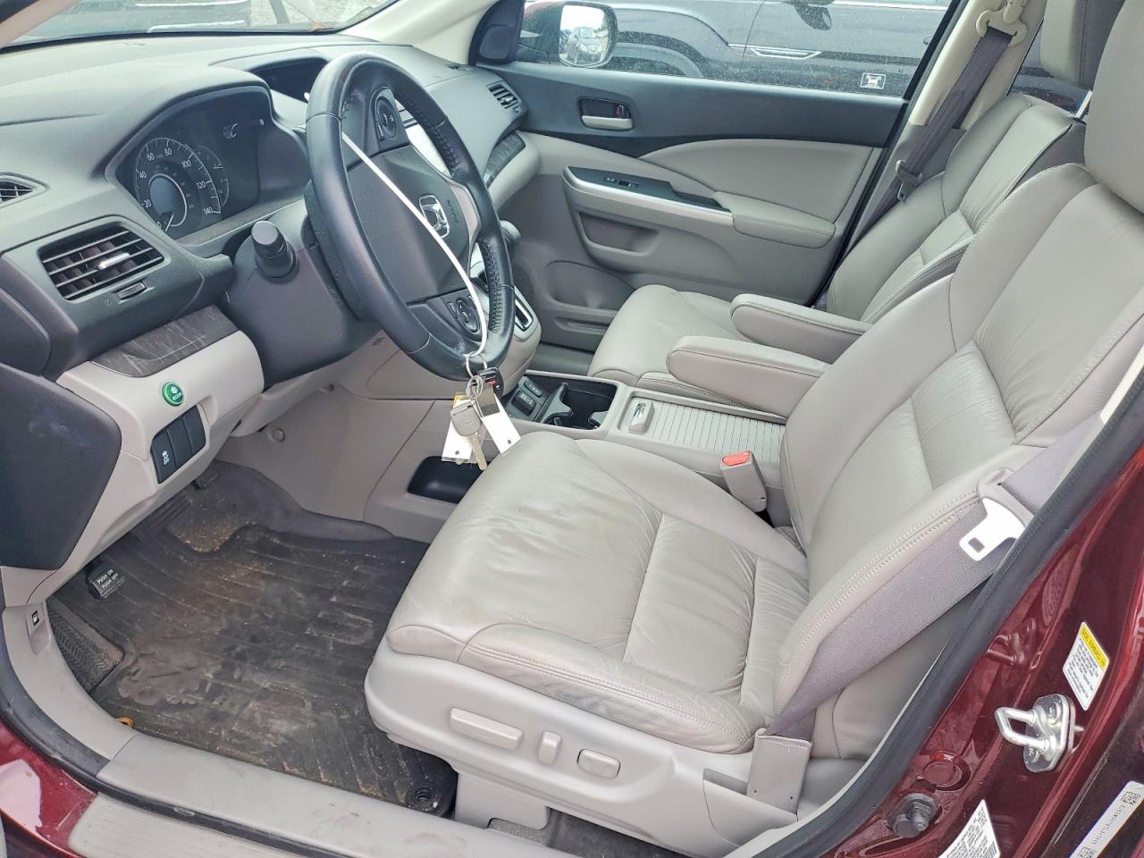 2012 Honda Cr-v Exl Темно-бордовый vin: 5J6RM3H78CL040905