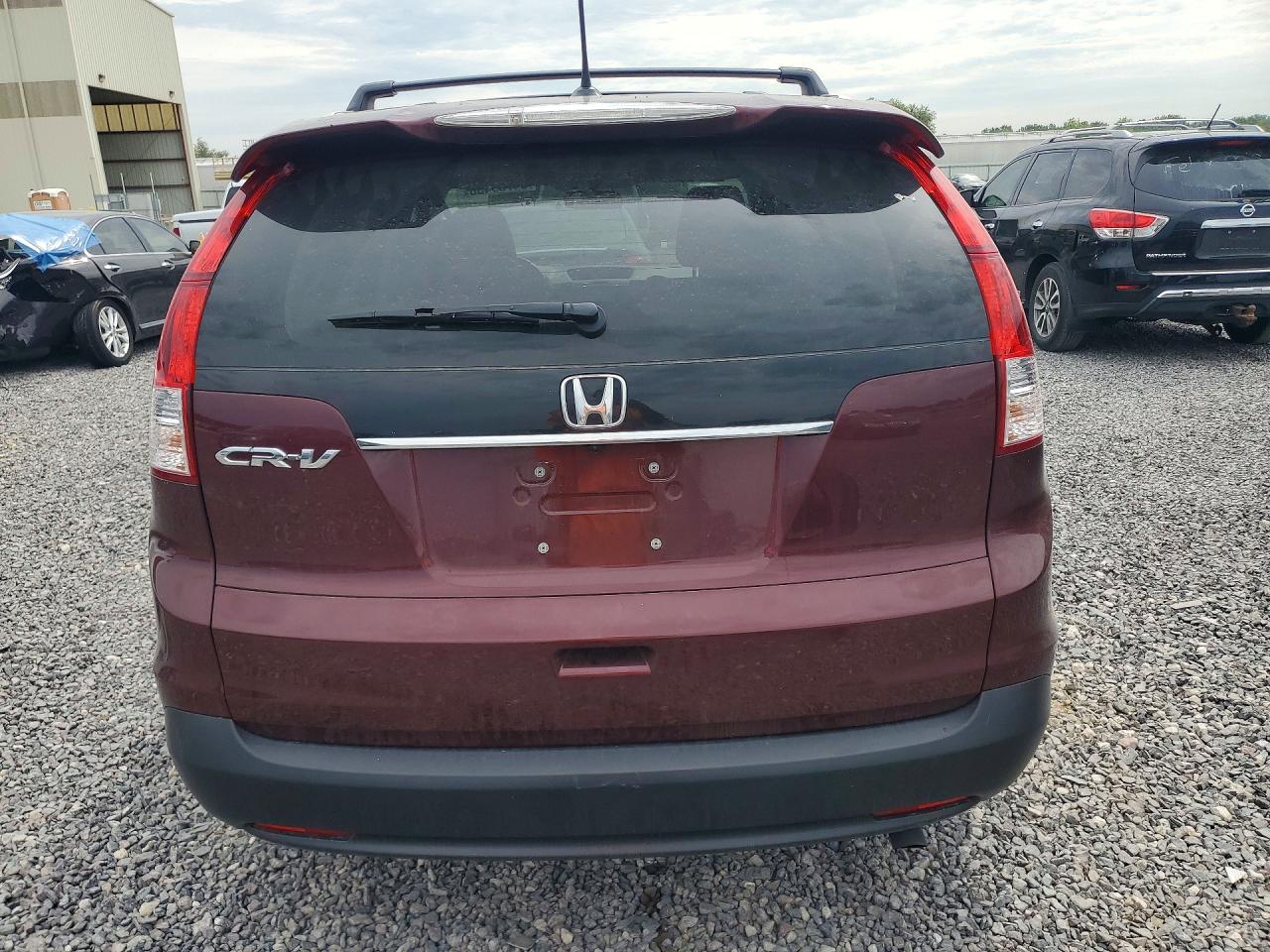 2012 Honda Cr-v Exl Темно-бордовый vin: 5J6RM3H78CL040905