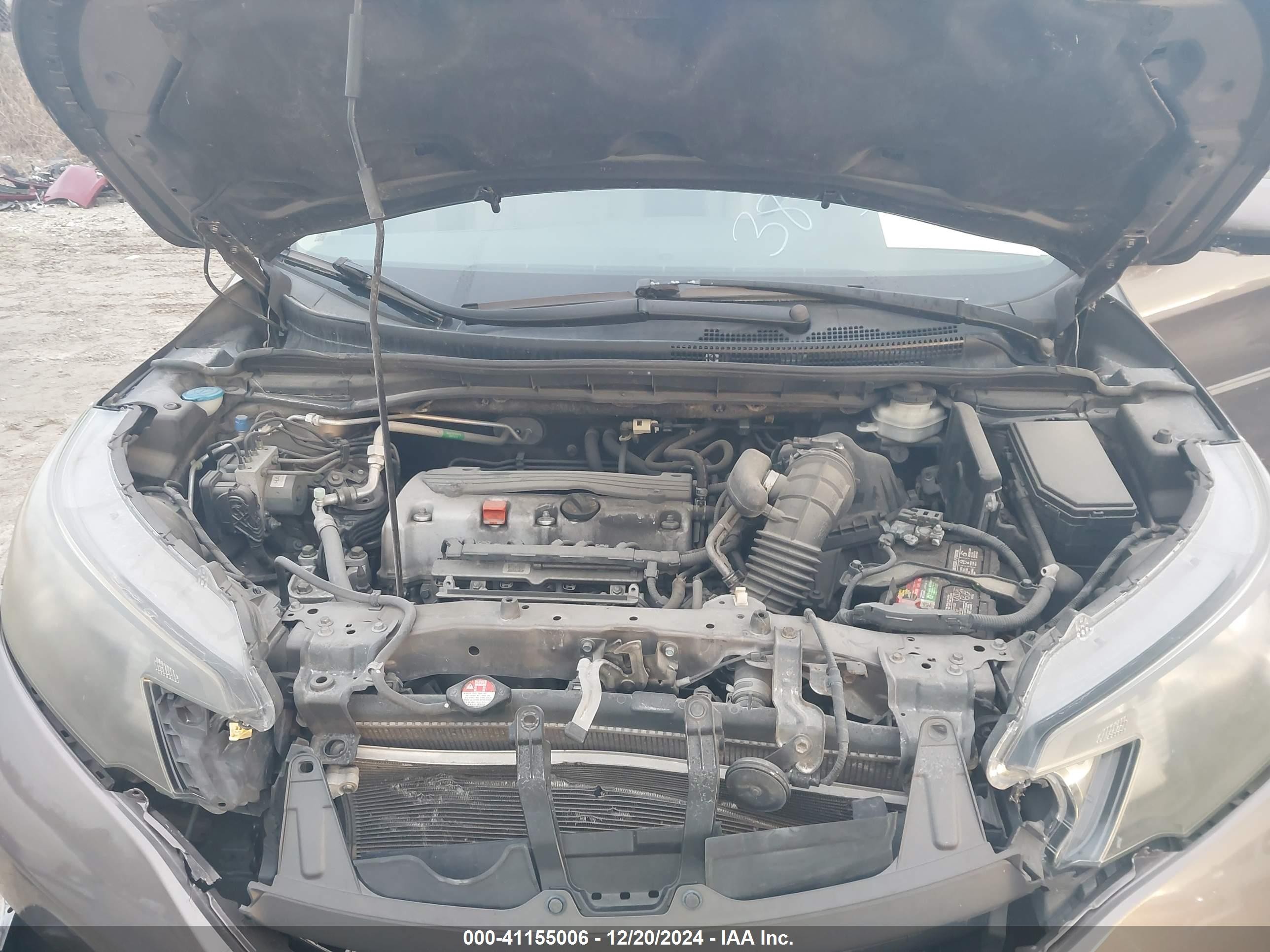 2012 Honda Cr-v Ex-l Серый vin: 5J6RM3H78CL044727