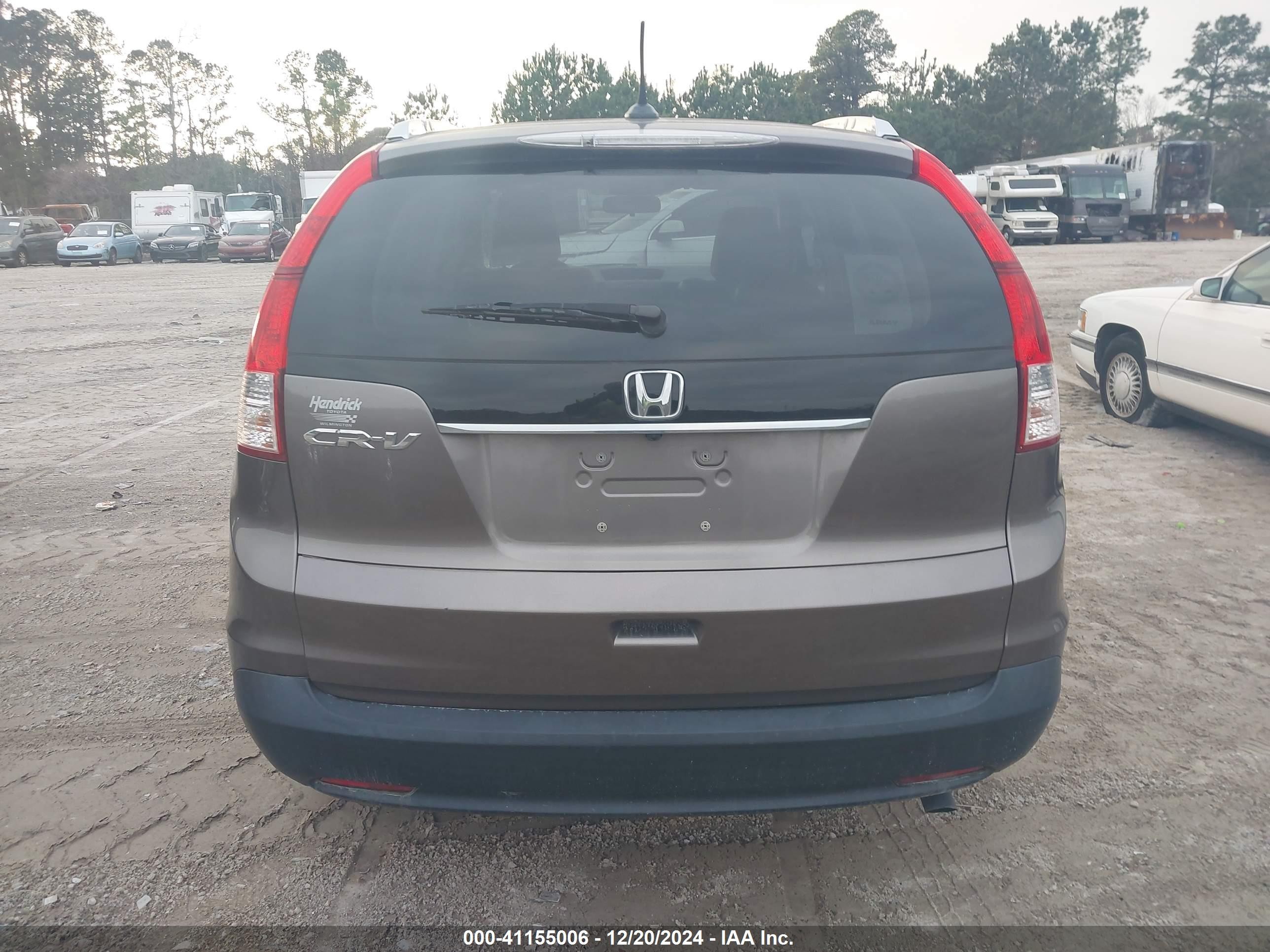 2012 Honda Cr-v Ex-l Серый vin: 5J6RM3H78CL044727