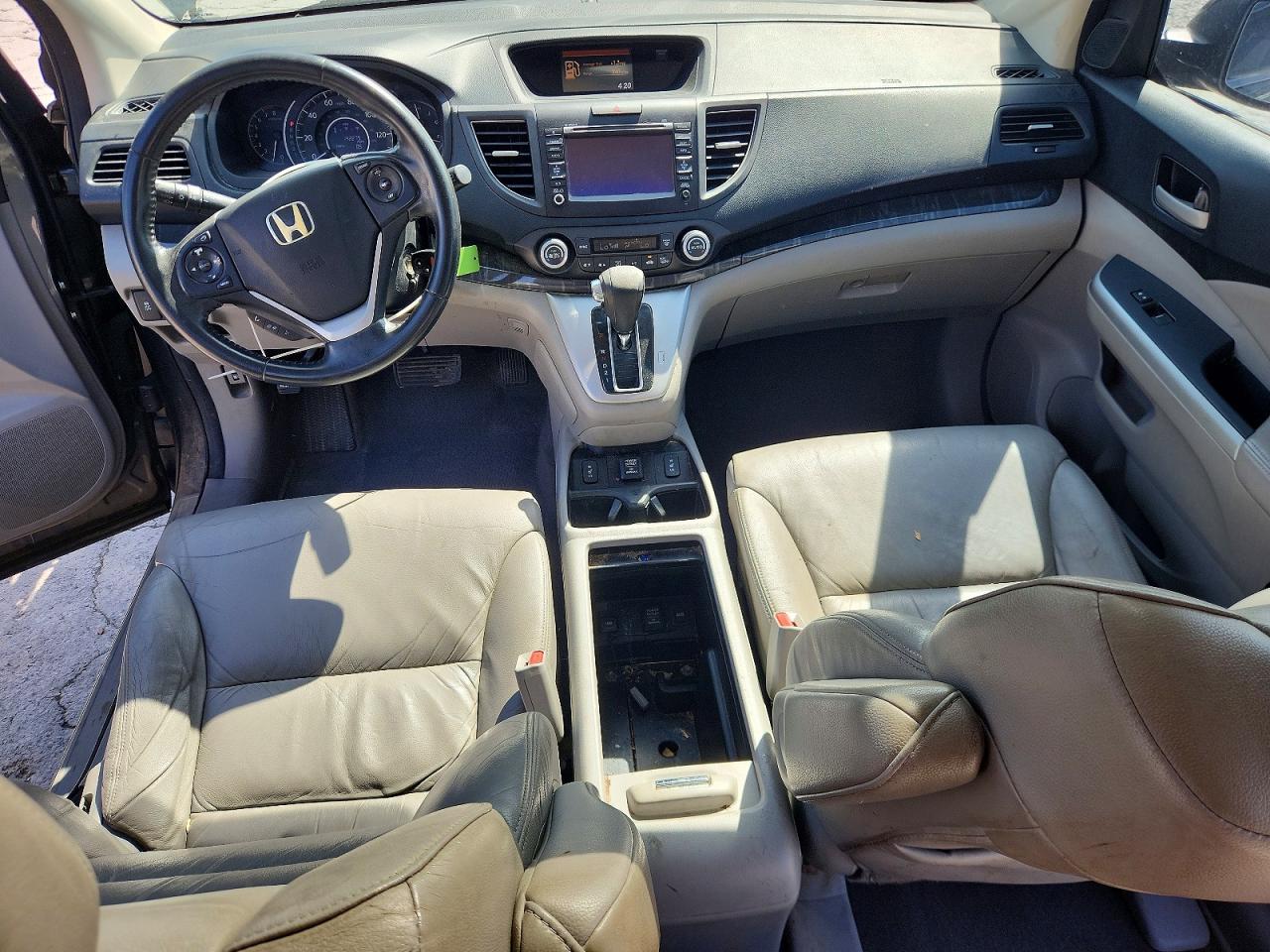 2013 Honda Cr-v Exl Gray vin: 5J6RM3H78DL006920