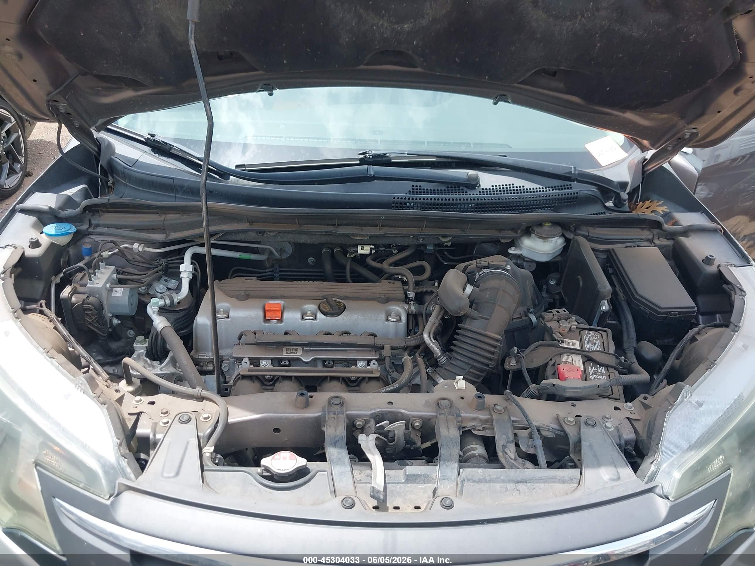 2013 Honda Cr-v Ex-l Серый vin: 5J6RM3H78DL036600