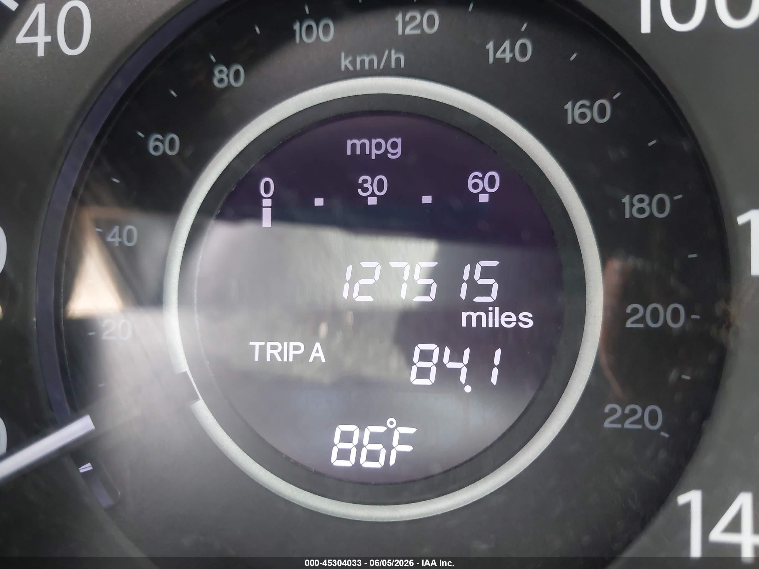 2013 Honda Cr-v Ex-l Серый vin: 5J6RM3H78DL036600