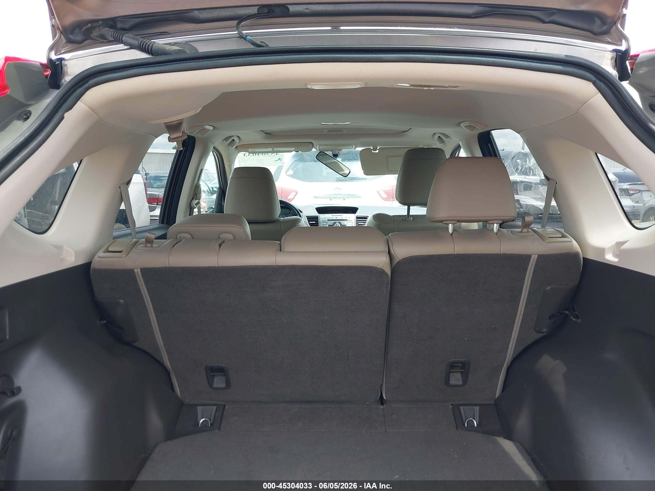 2013 Honda Cr-v Ex-l Серый vin: 5J6RM3H78DL036600