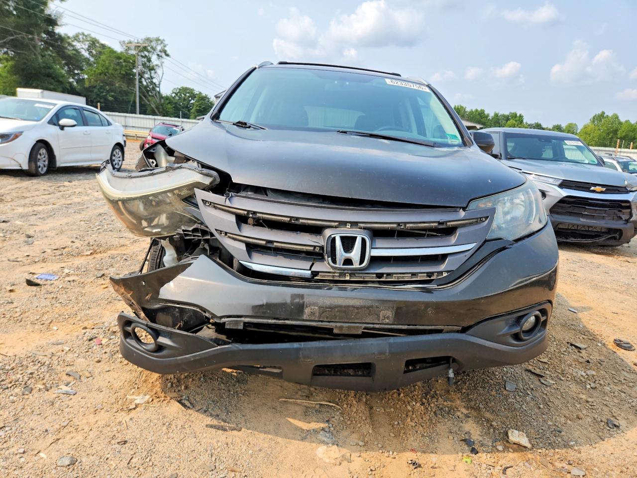2014 Honda Cr-v Exl Charcoal vin: 5J6RM3H78EL011732