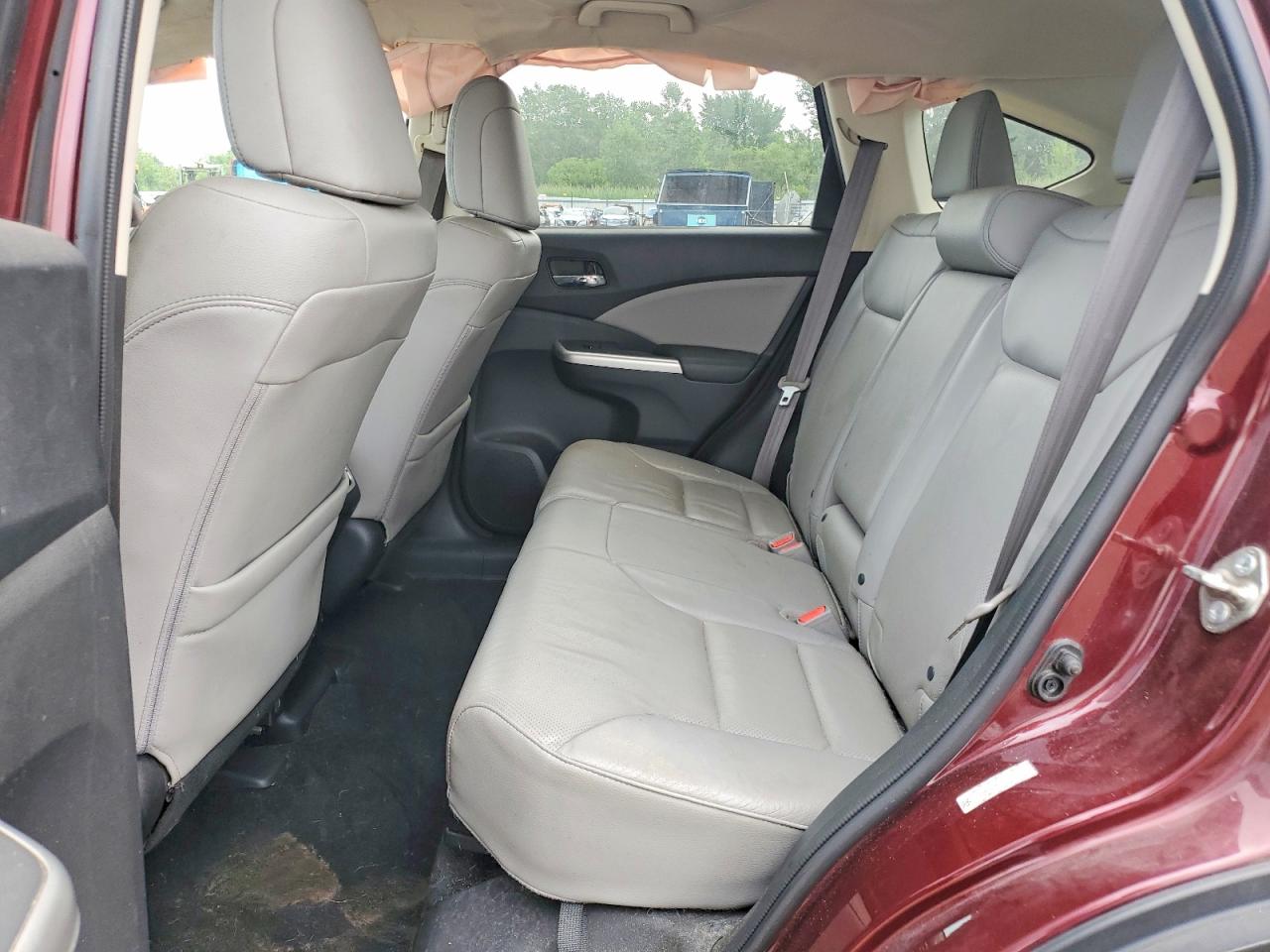 2015 Honda Cr-v Exl Maroon vin: 5J6RM3H78FL004796