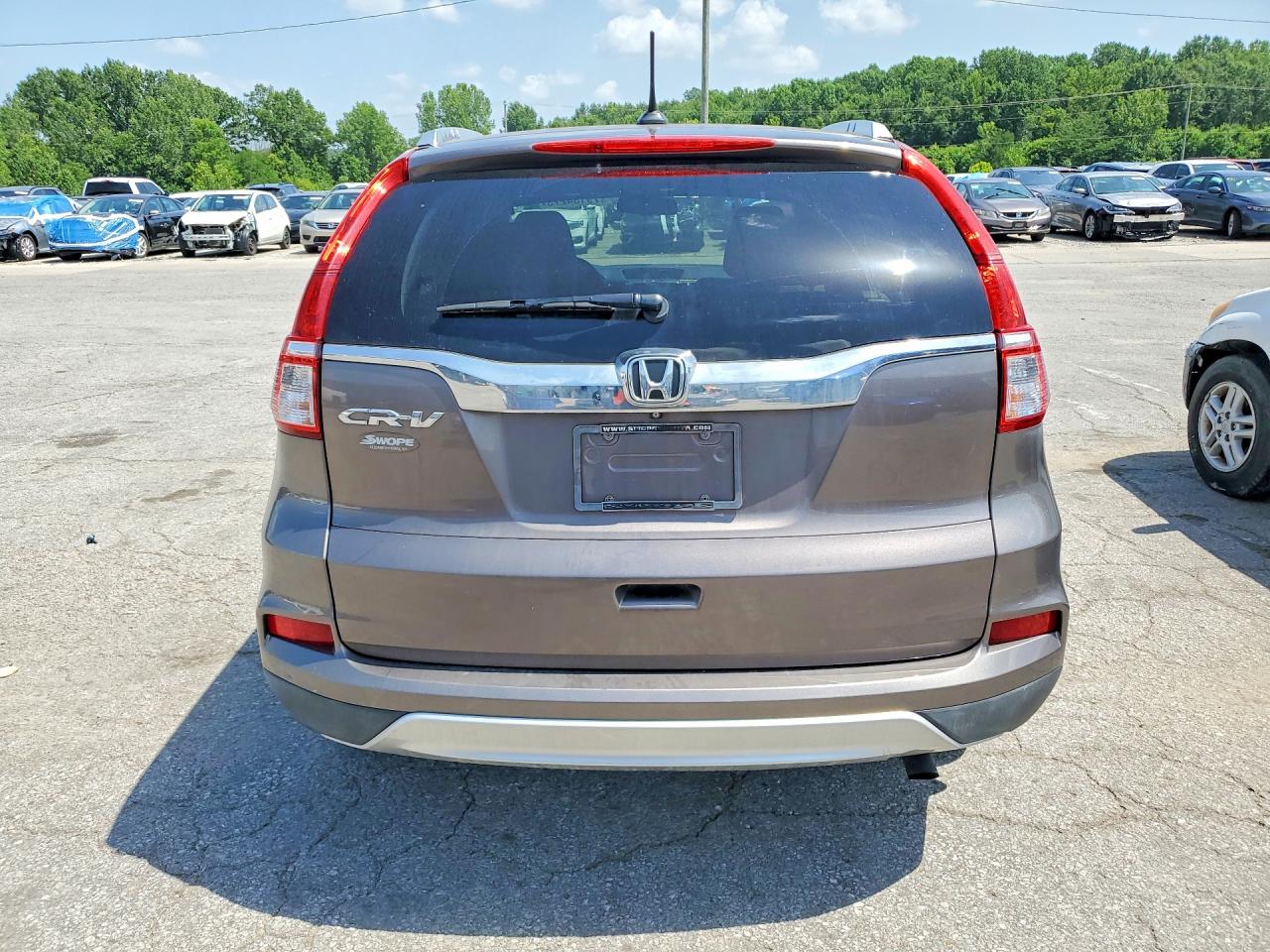 2015 Honda Cr-v Exl Gray vin: 5J6RM3H78FL005883