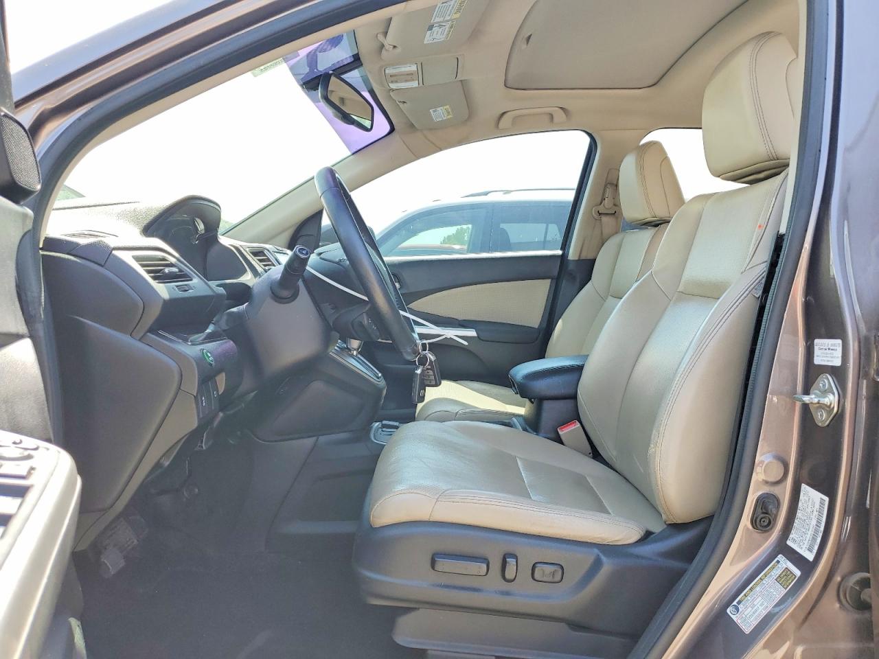 2015 Honda Cr-v Exl Gray vin: 5J6RM3H78FL005883