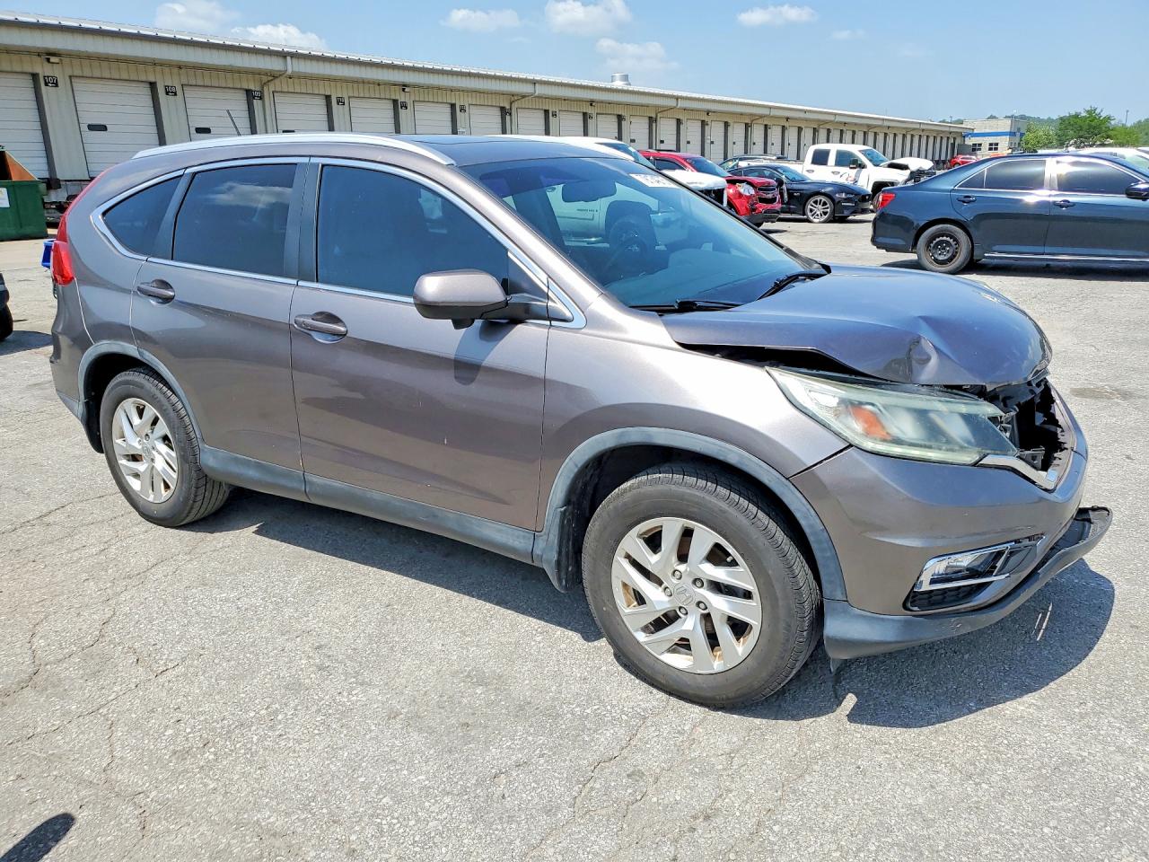2015 Honda Cr-v Exl Gray vin: 5J6RM3H78FL005883