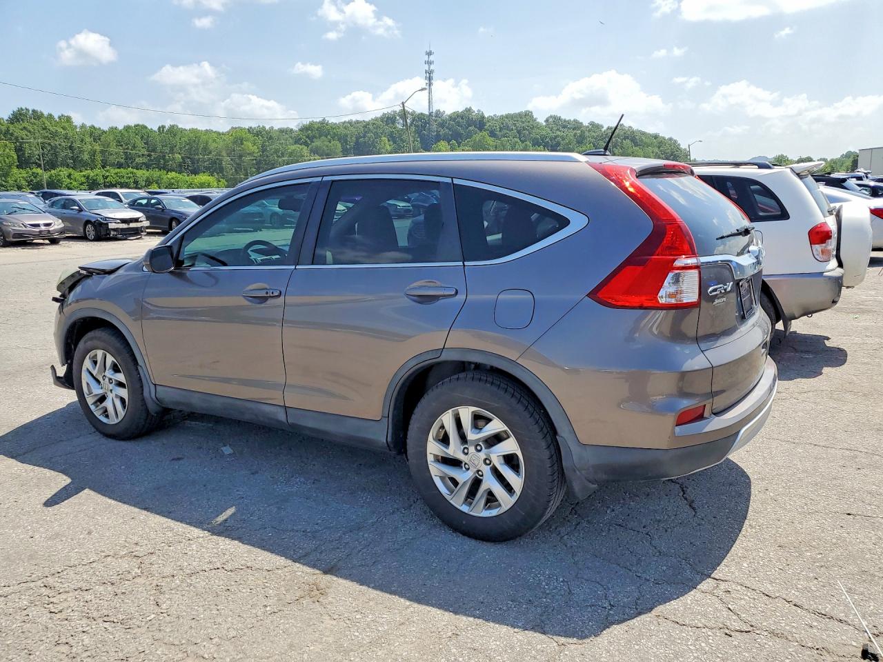 2015 Honda Cr-v Exl Gray vin: 5J6RM3H78FL005883