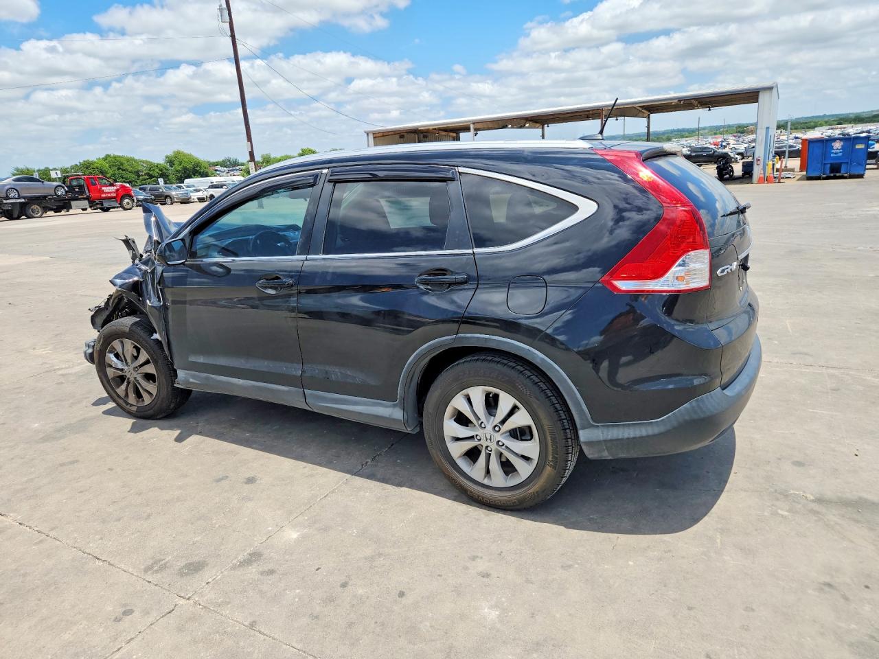 2012 Honda Cr-v Exl Black vin: 5J6RM3H79CL007301
