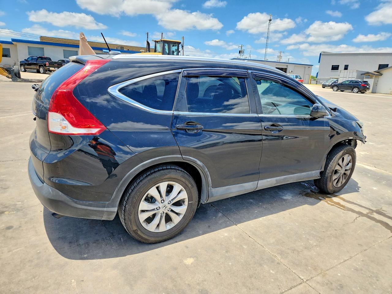 2012 Honda Cr-v Exl Black vin: 5J6RM3H79CL007301