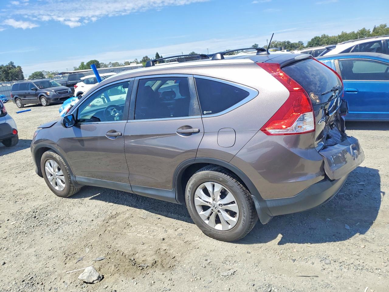 2012 Honda Cr-v Exl Gray vin: 5J6RM3H79CL007525