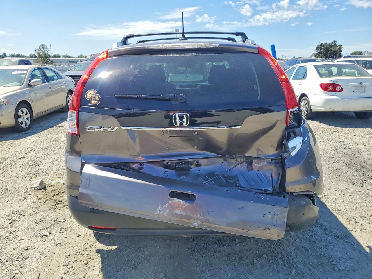 2012 Honda Cr-v Exl Gray vin: 5J6RM3H79CL007525