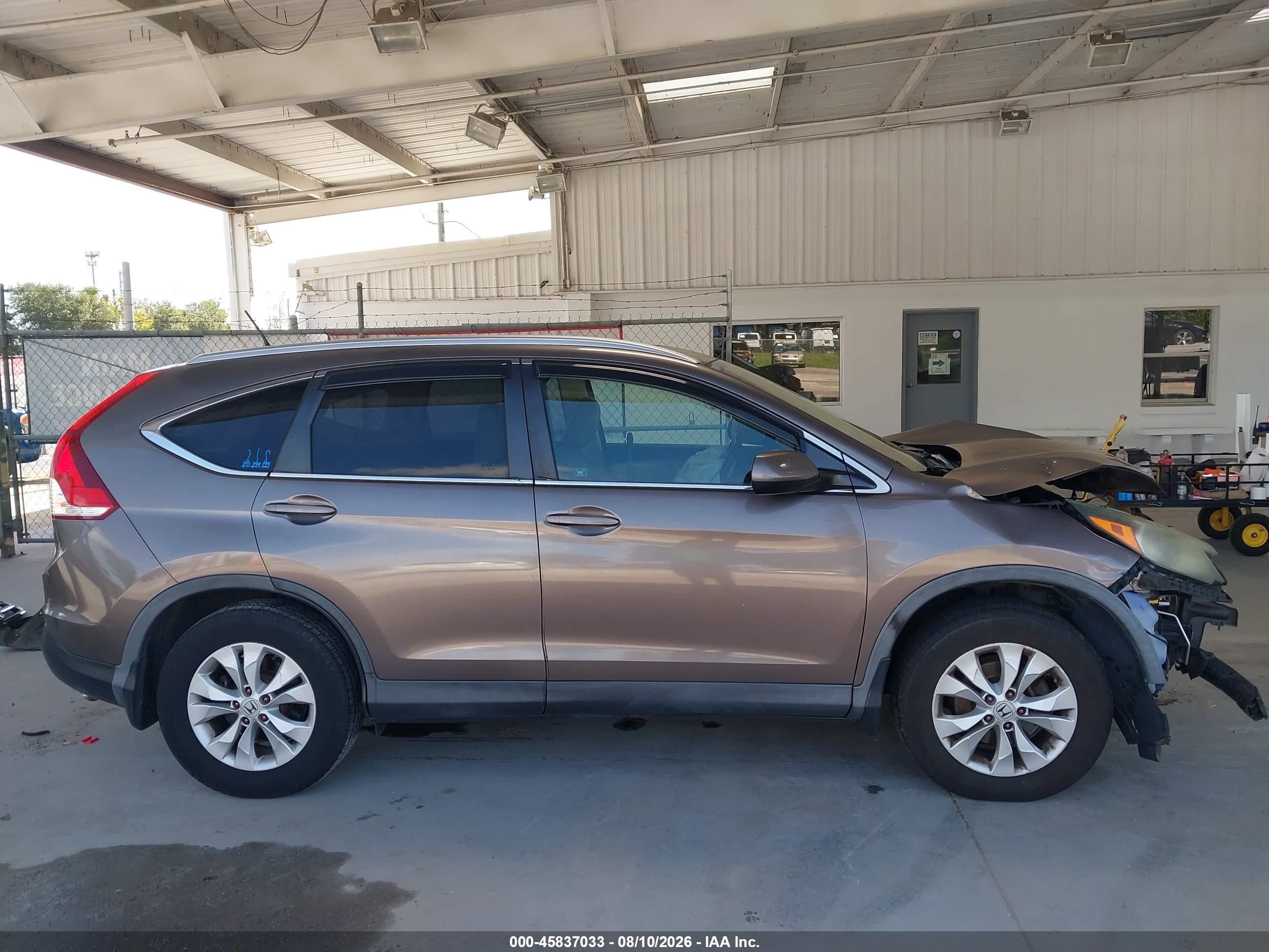 2012 Honda Cr-v Ex-l Beige vin: 5J6RM3H79CL015995