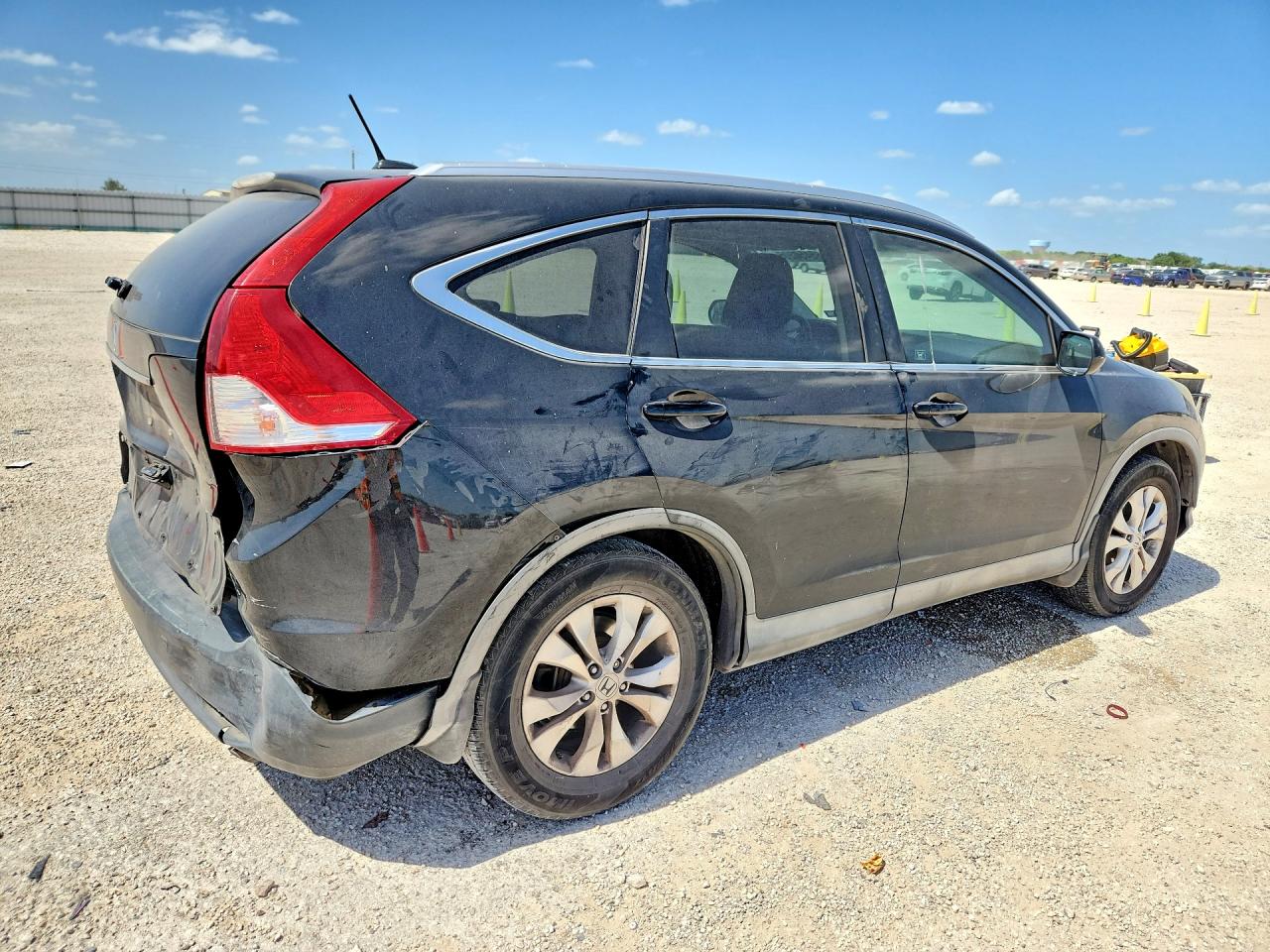 2012 Honda Cr-v Exl Black vin: 5J6RM3H79CL019433