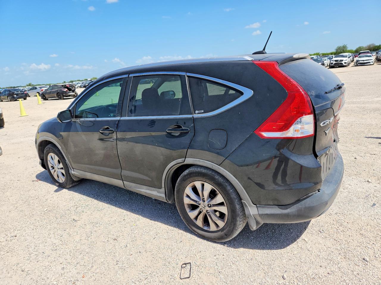 2012 Honda Cr-v Exl Black vin: 5J6RM3H79CL019433