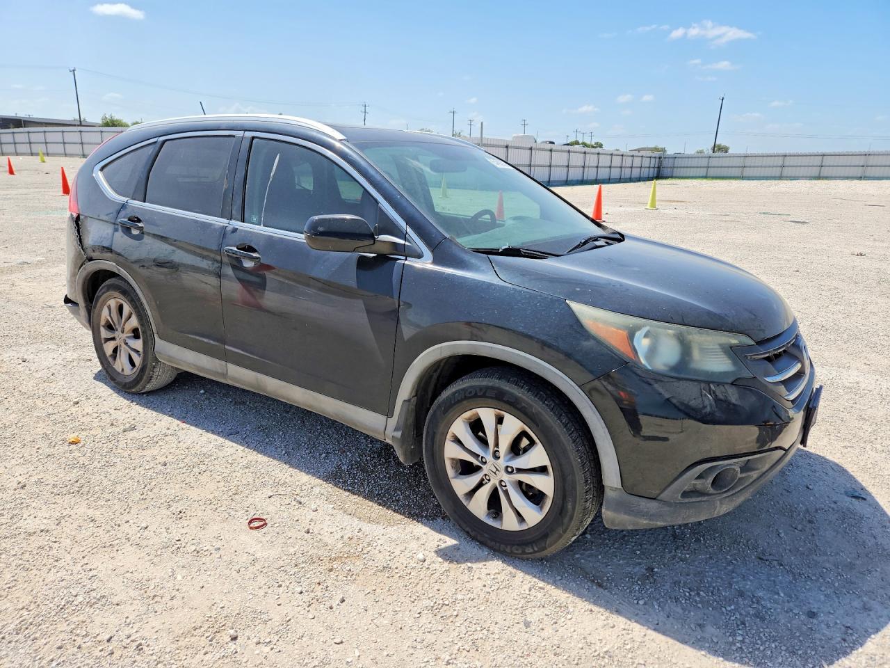 2012 Honda Cr-v Exl Black vin: 5J6RM3H79CL019433