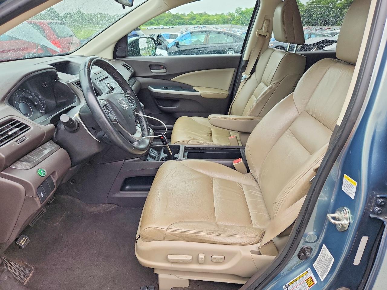 2012 Honda Cr-v Exl Green vin: 5J6RM3H79CL025913