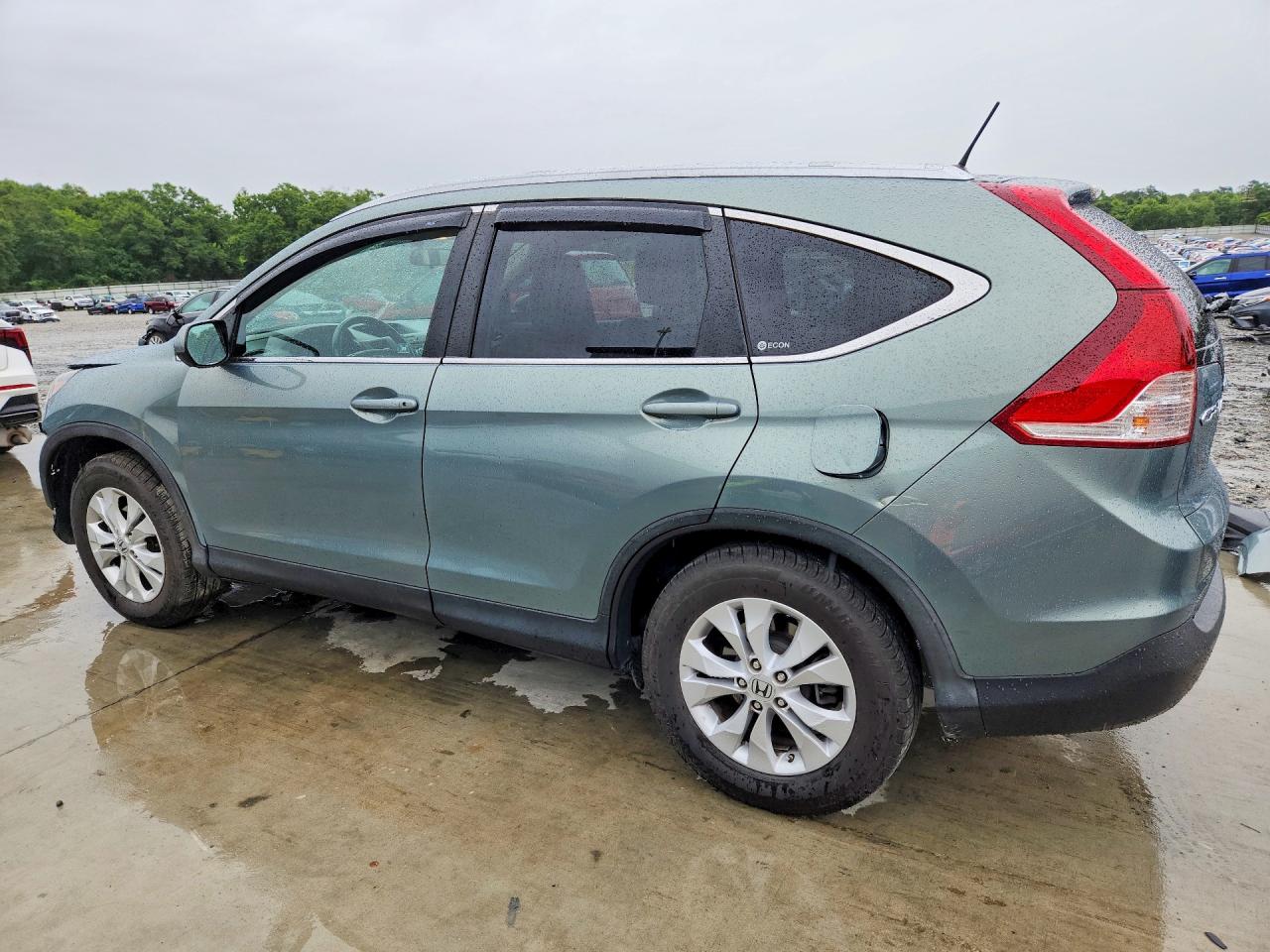 2012 Honda Cr-v Exl Green vin: 5J6RM3H79CL025913