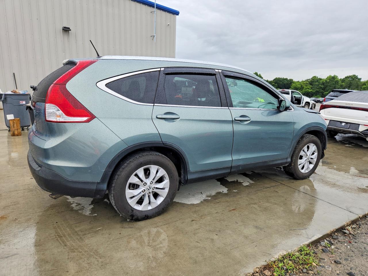 2012 Honda Cr-v Exl Green vin: 5J6RM3H79CL025913