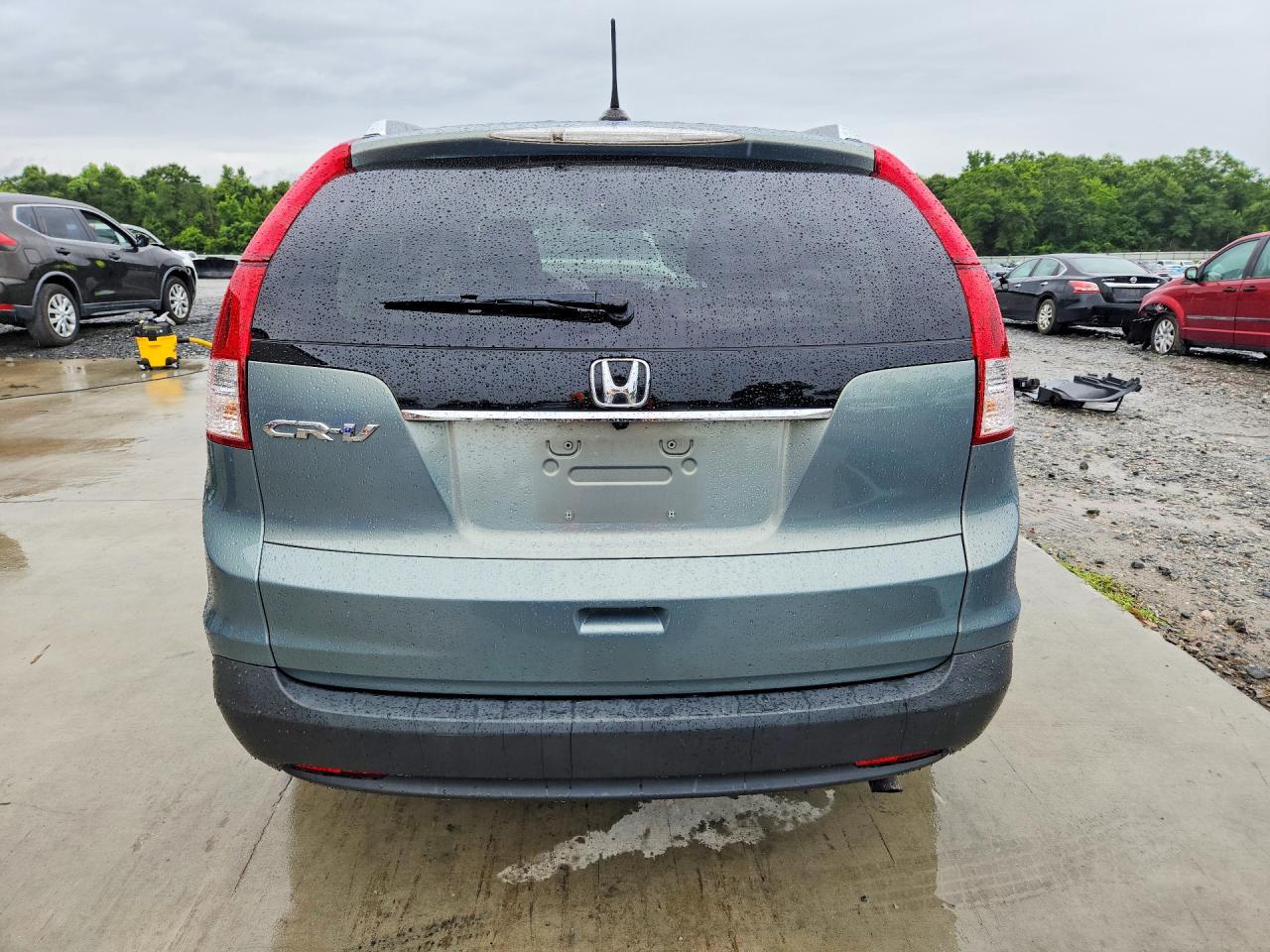 2012 Honda Cr-v Exl Green vin: 5J6RM3H79CL025913