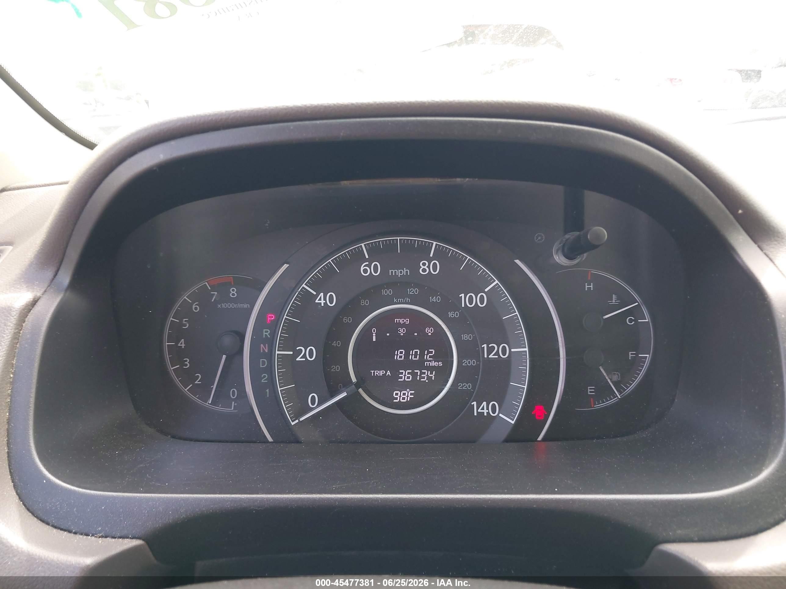 2012 Honda Cr-v Ex-l White vin: 5J6RM3H79CL040248