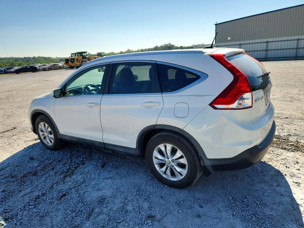 2012 Honda Cr-v Exl White vin: 5J6RM3H79CL043022