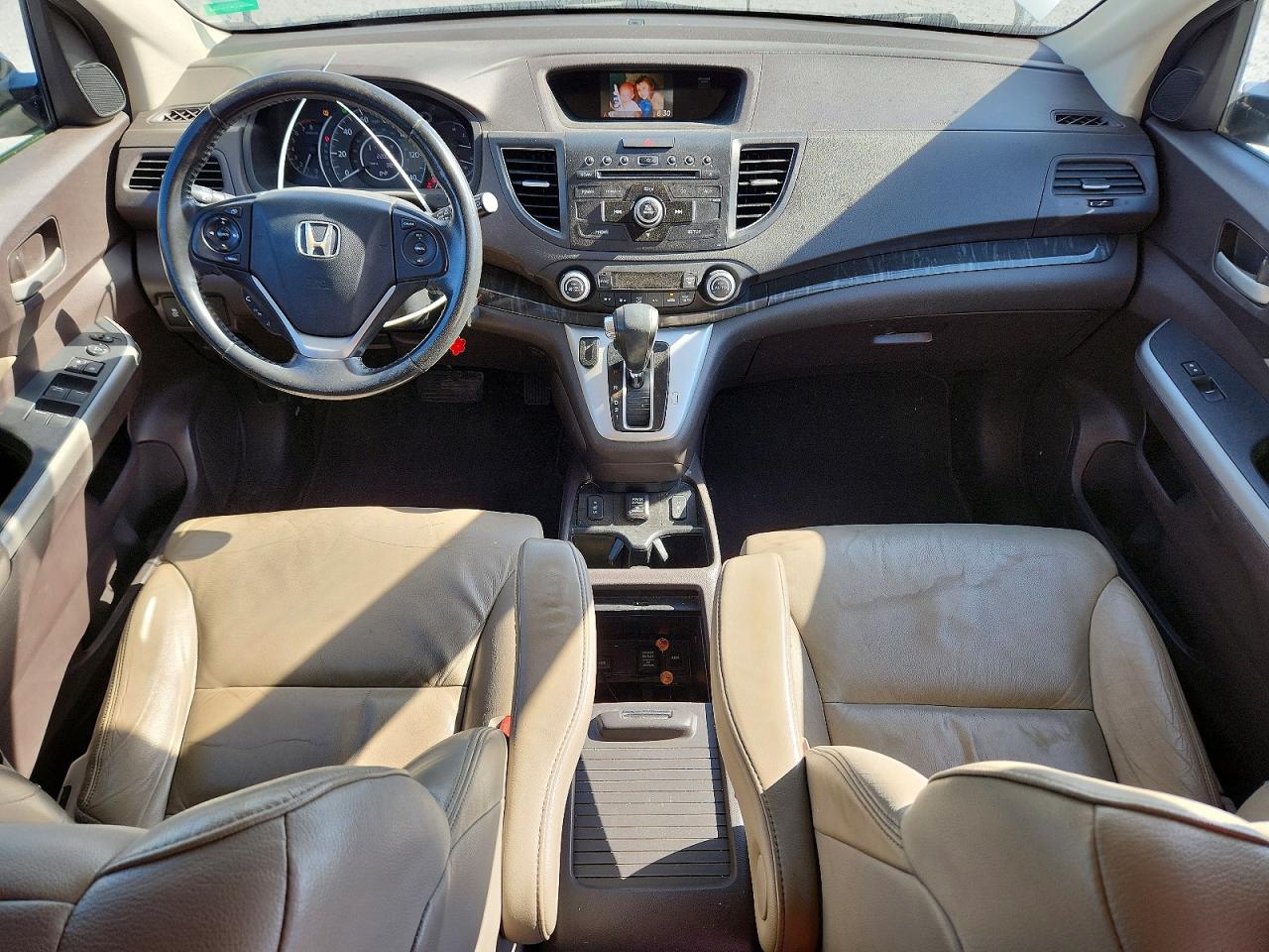 2012 Honda Cr-v Exl White vin: 5J6RM3H79CL043022