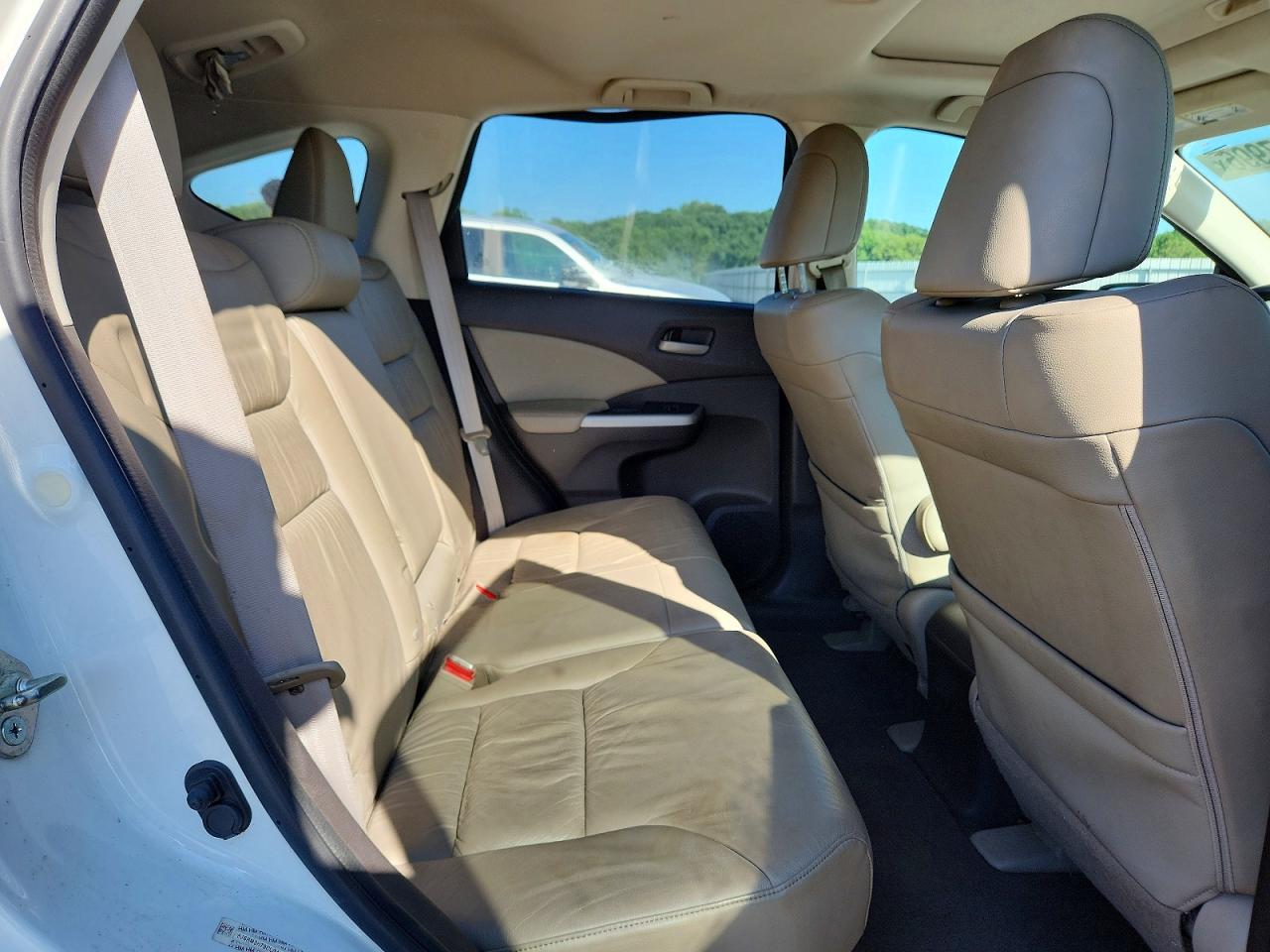 2012 Honda Cr-v Exl White vin: 5J6RM3H79CL043022