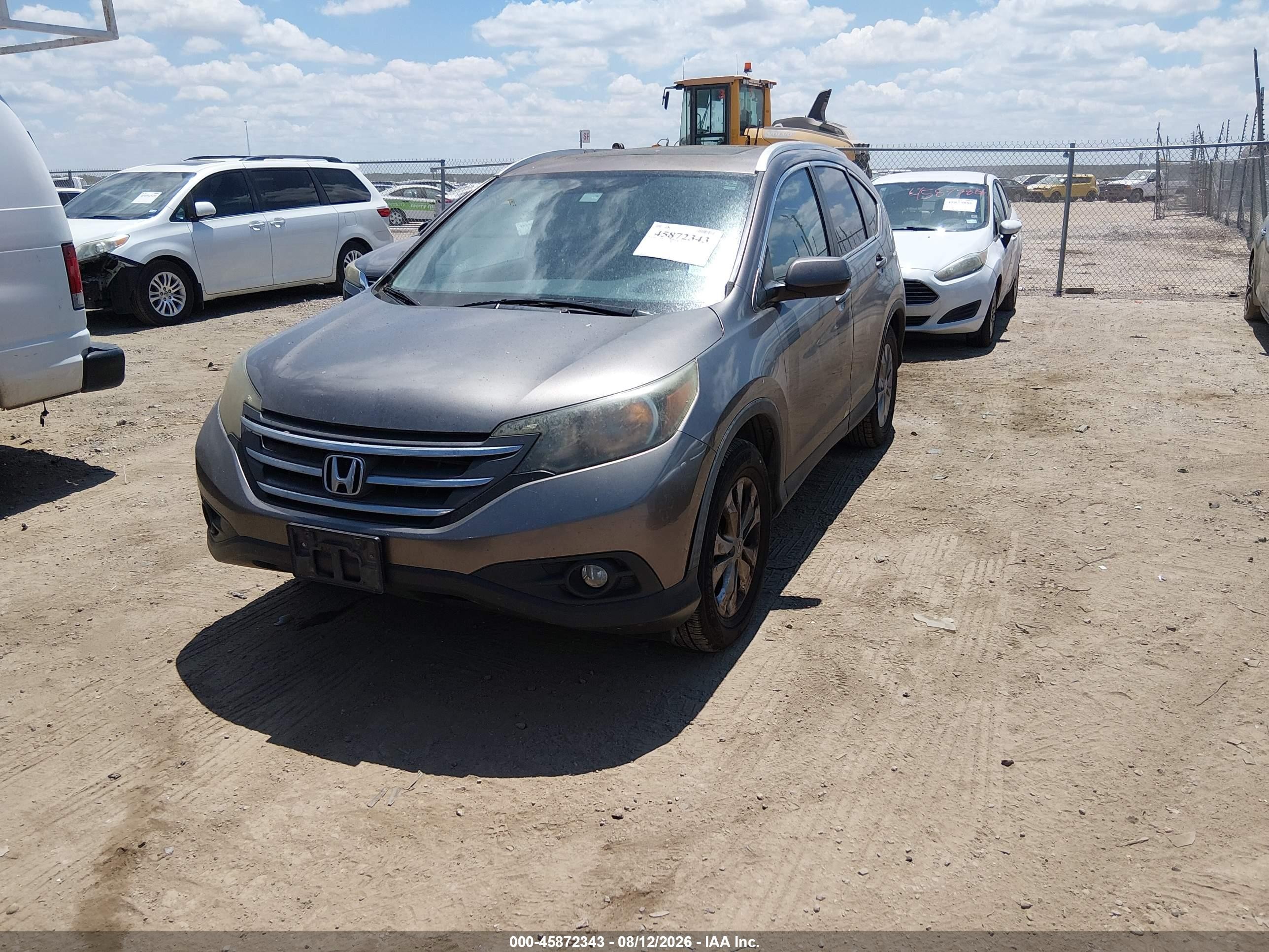 2012 Honda Cr-v Ex-l Brown vin: 5J6RM3H79CL045935
