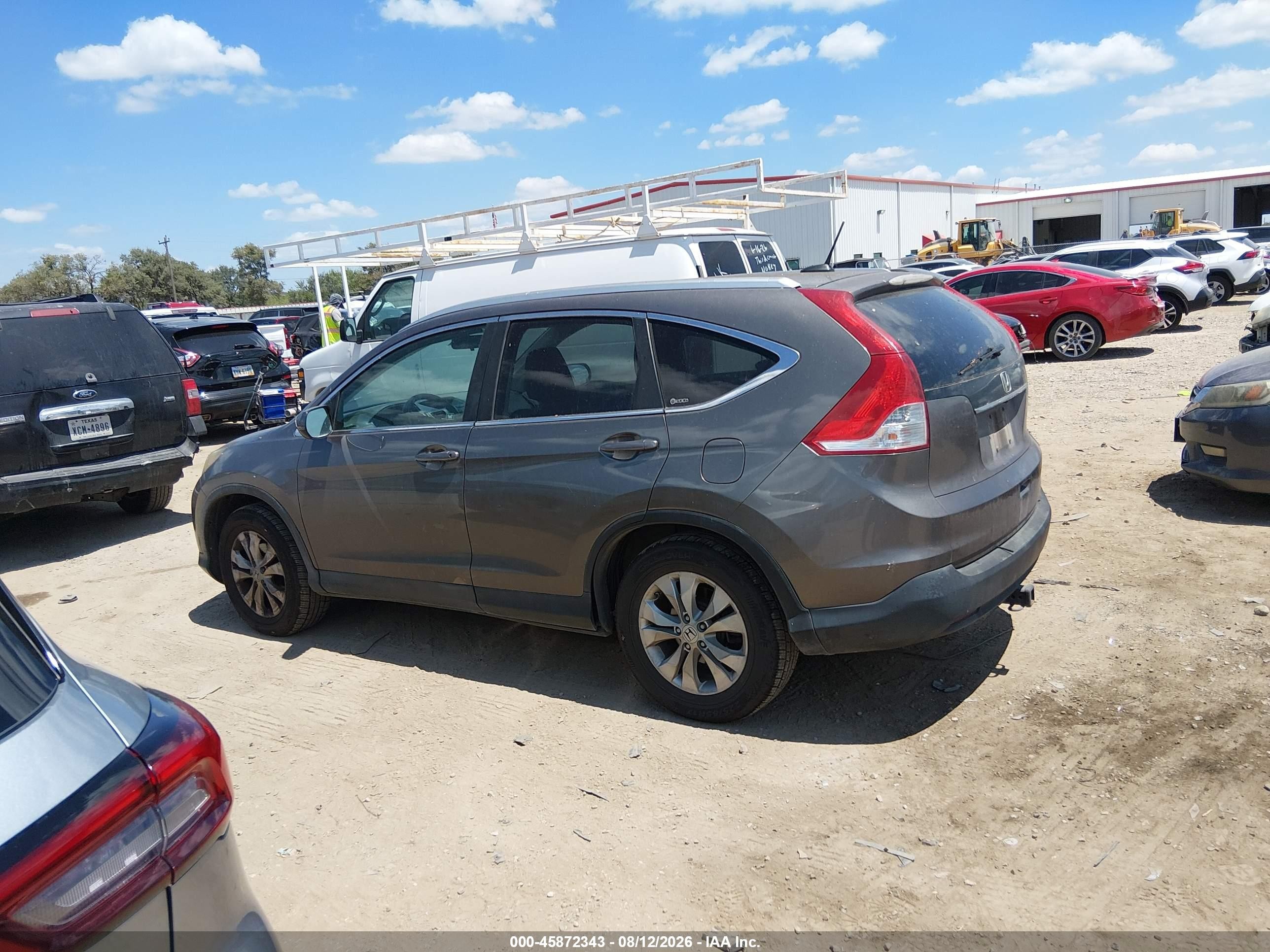 2012 Honda Cr-v Ex-l Brown vin: 5J6RM3H79CL045935