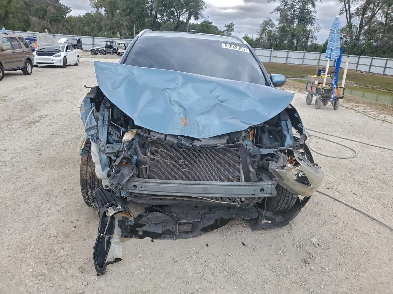 2013 Honda Cr-v Exl Синий vin: 5J6RM3H79DL003041
