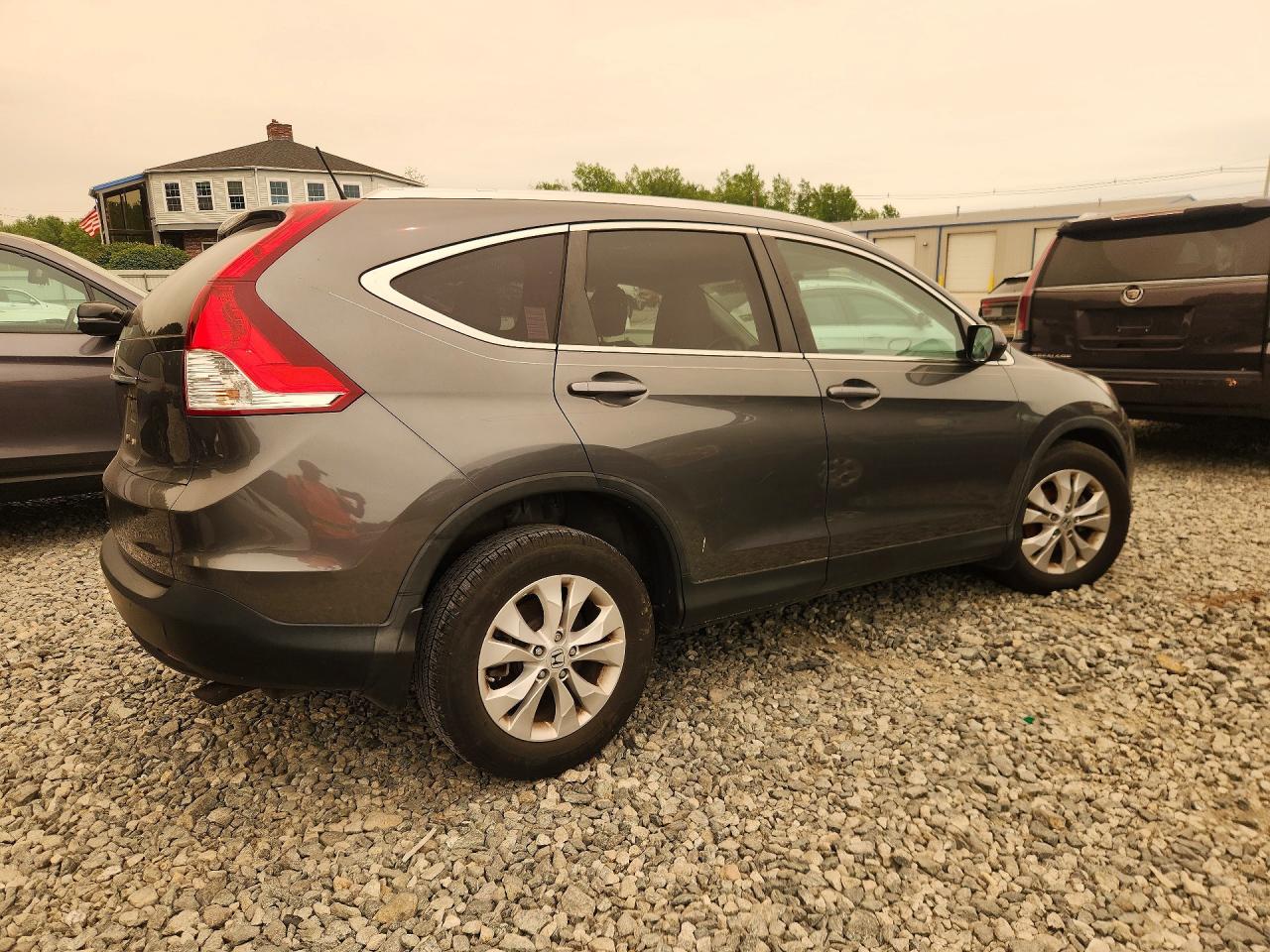 2013 Honda Cr-v Exl Gray vin: 5J6RM3H79DL007543