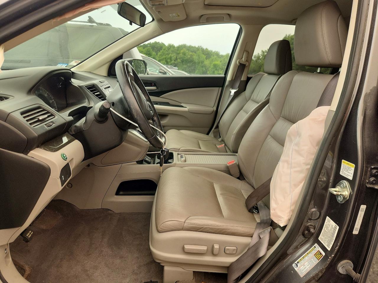 2013 Honda Cr-v Exl Gray vin: 5J6RM3H79DL007543