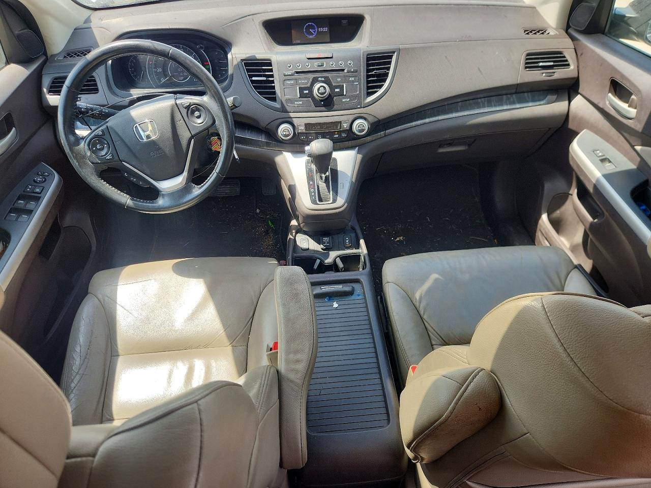 2013 Honda Cr-v Exl White vin: 5J6RM3H79DL008577