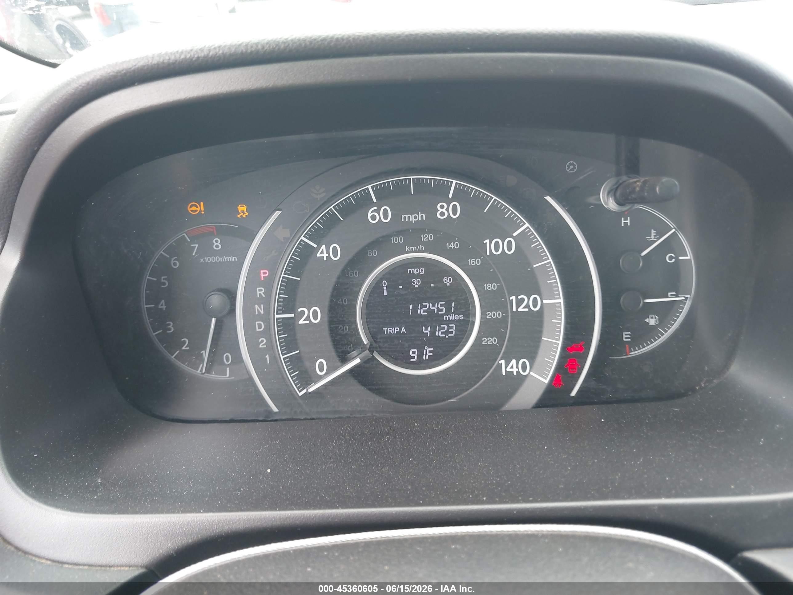 2013 Honda Cr-v Ex-l Blue vin: 5J6RM3H79DL009311