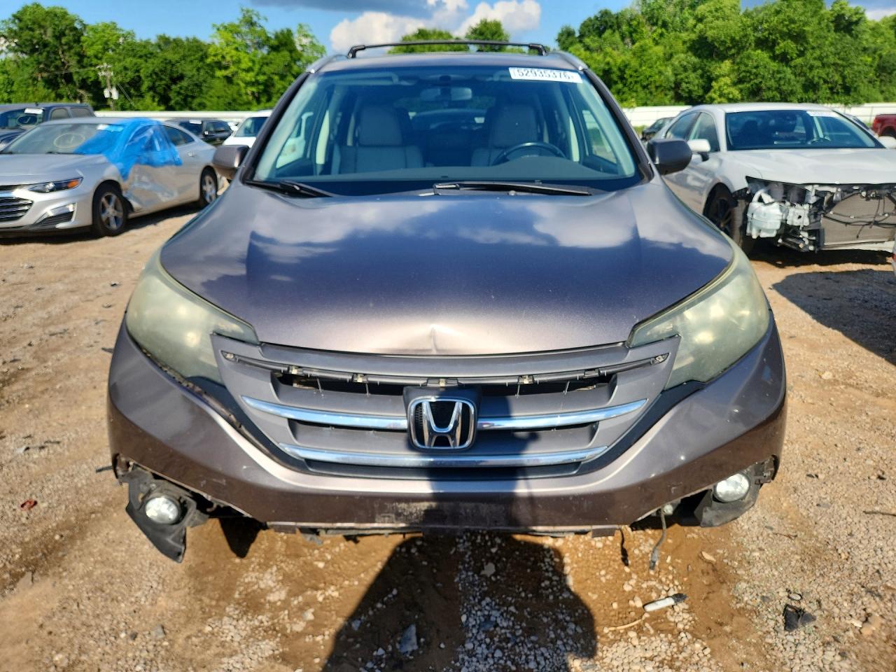2013 Honda Cr-v Exl Gray vin: 5J6RM3H79DL018719