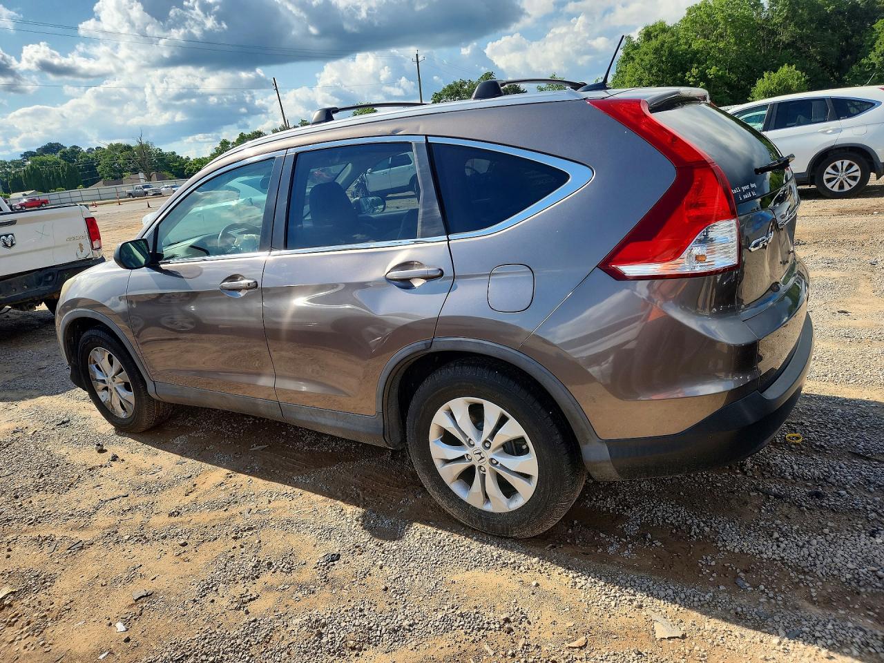 2013 Honda Cr-v Exl Gray vin: 5J6RM3H79DL018719