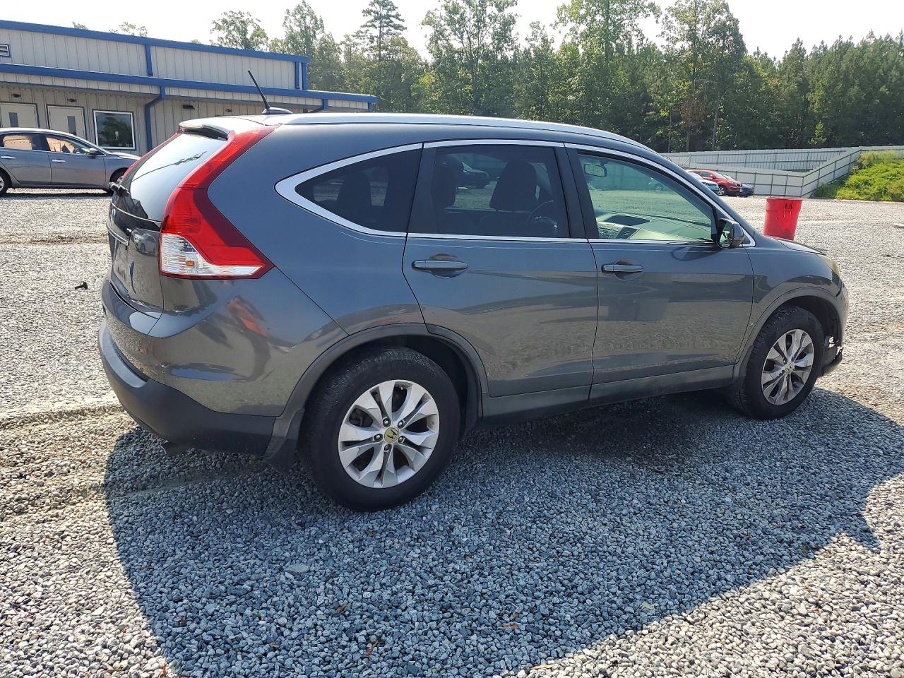 2013 Honda Cr-v Exl Gray vin: 5J6RM3H79DL022043